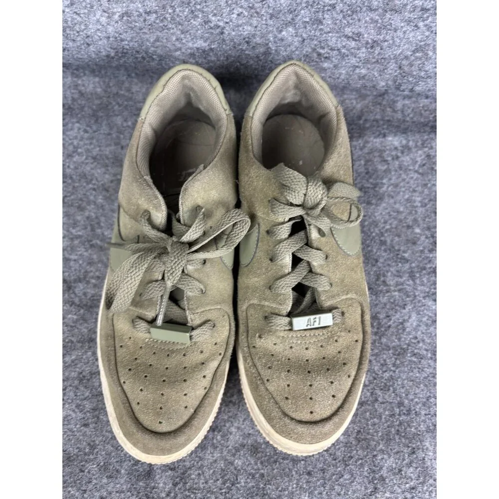 Nike Air Force 1 Low Trooper Shoe Women’s 6.5 Sage Green Lace Up Sneaker‎